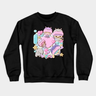 I love hippos Crewneck Sweatshirt